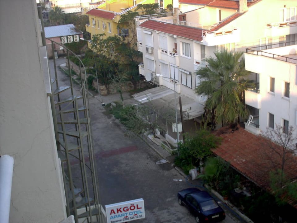 Blick vom Balkon Hotel Büyük Berk