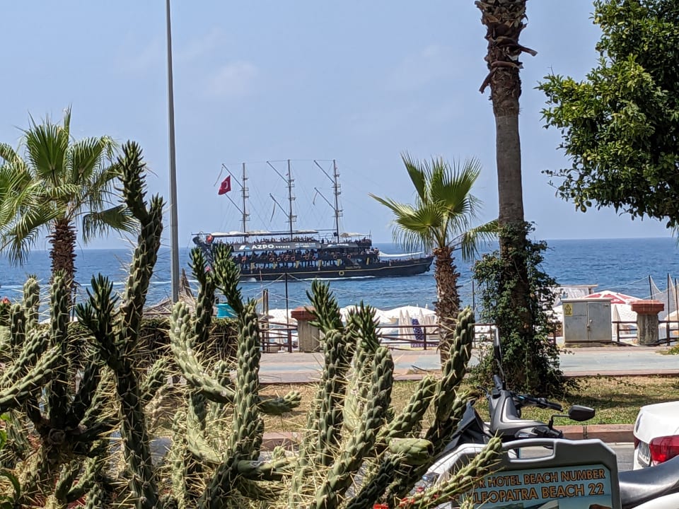 Ausblick Kleopatra Celine Hotel