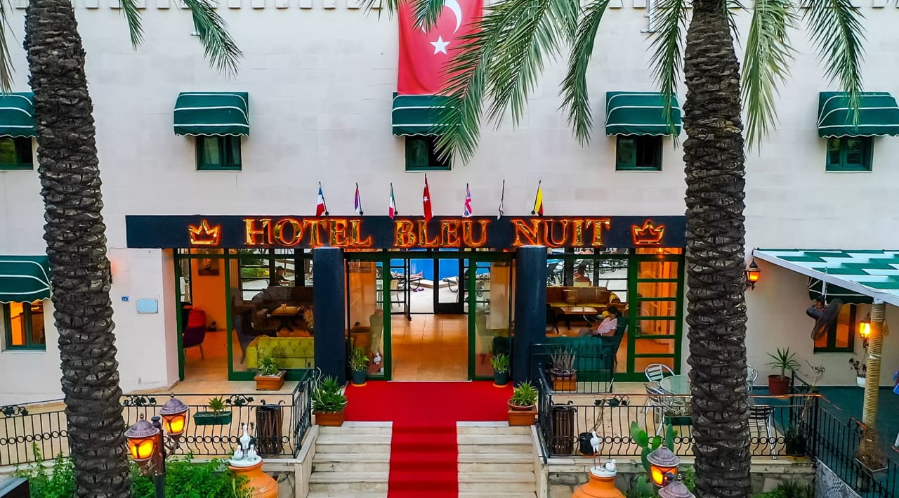 Lobby Hotel Bleu Nuit