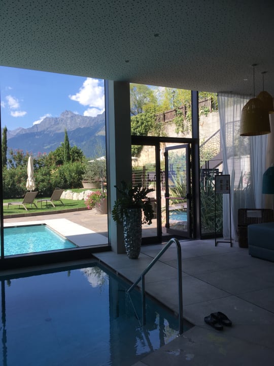 Pool Schenna Resort Hotel Schwefelbad