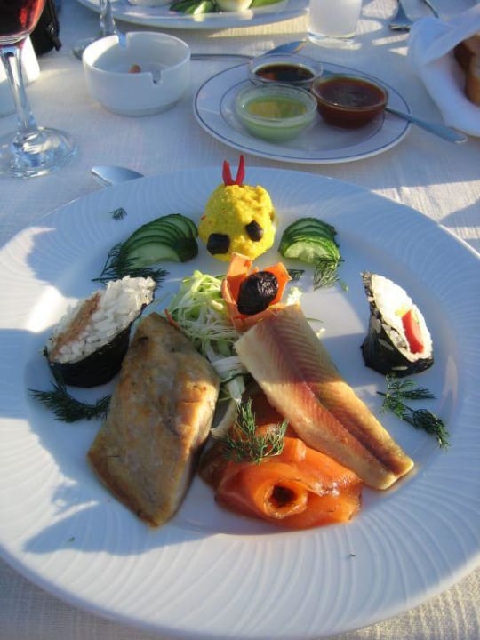 Vorspeise im Fischrestaurant Arcanus Hotels Sorgun