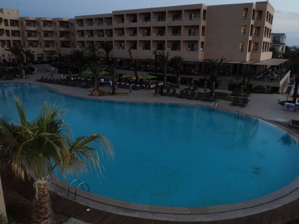 Pool/Innenhof Hotel Rosa Beach