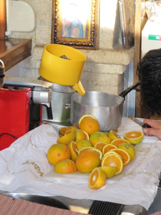 Jeden Morgen ein frisch gepresster Saft Hotel Paradise