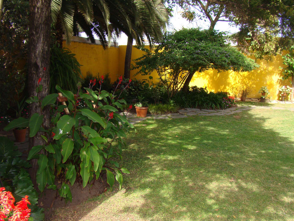 Vista jardín  Hotel La Candela