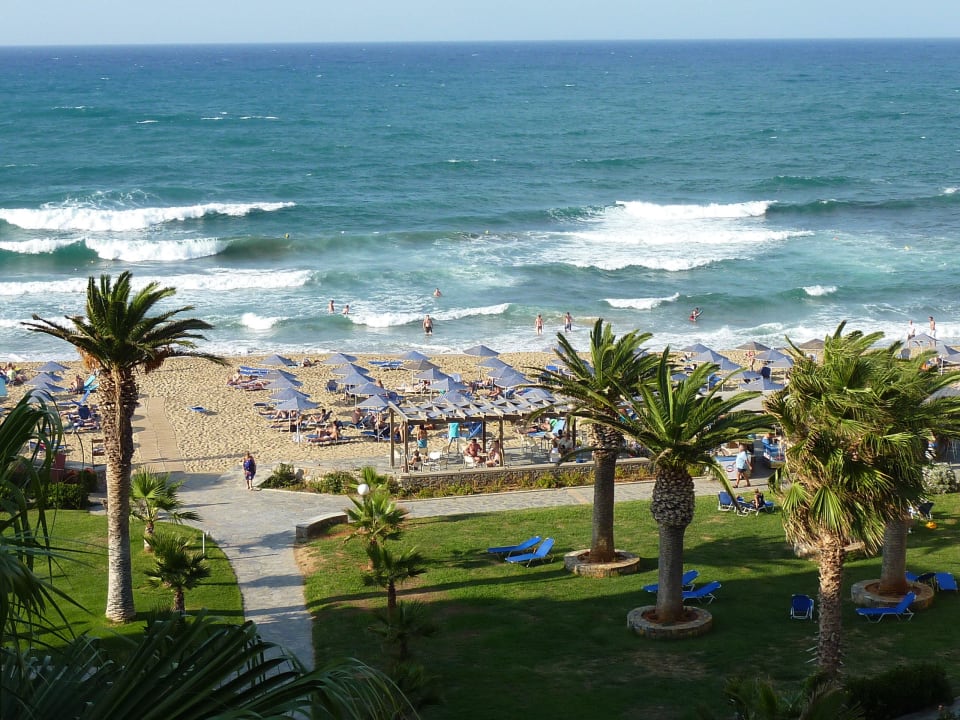Ausblick vom Balkon Calimera Sirens Beach