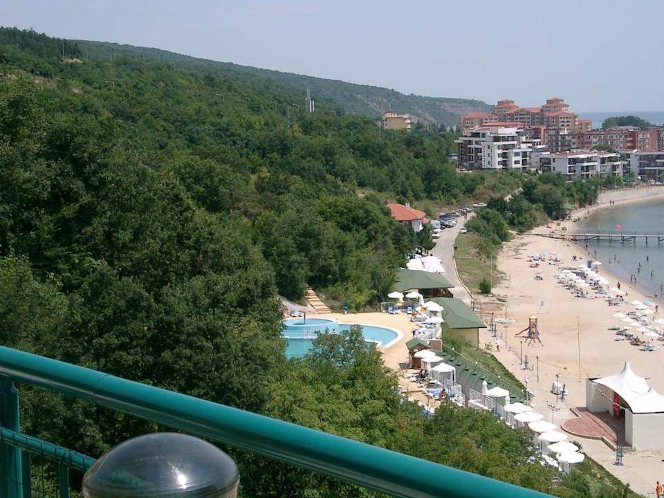 Aussicht von Turm Paradise Beach Hotel