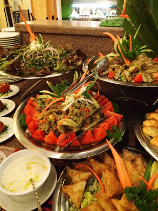 Büffet Jaz Makadi Oasis Resort