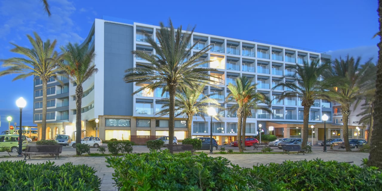 Außenansicht Ibiscus Hotel Rhodos