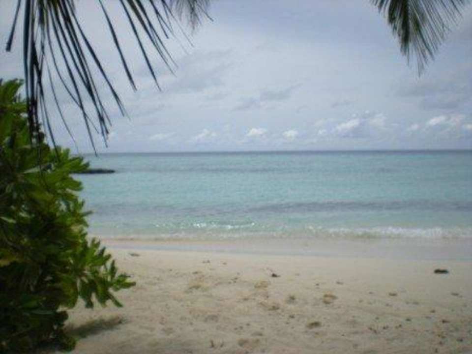 Strandblick Kuramathi Maldives