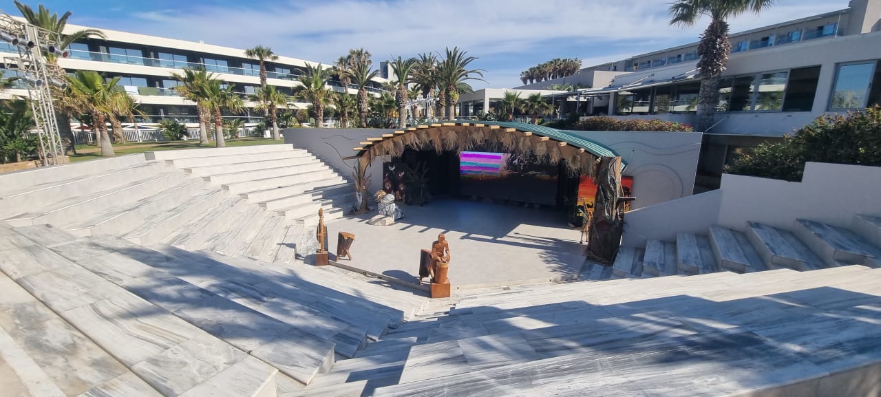 Ausblick Lyttos Beach Hotel