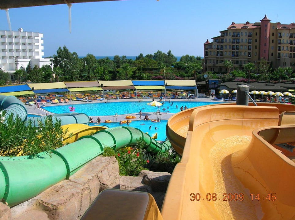 Ein Ausschnitt vom Aquapark VONRESORT Golden Beach
