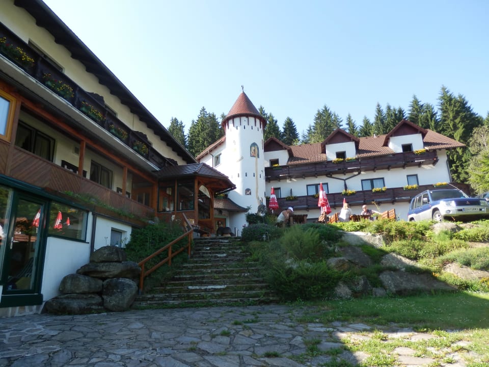 Sehr schön gestaltet Waldpension Nebelstein