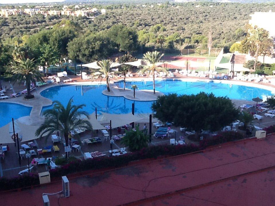 View from balcony Hotel Club Cala Romani