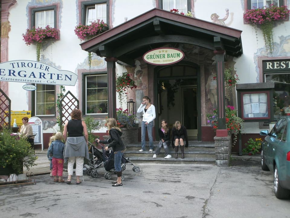 Eingang Superior Wanderhotel Grüner Baum