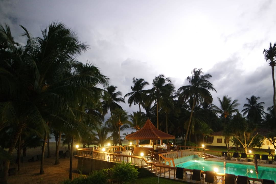 Vom Balkon aus Hotel Golden Star Beach