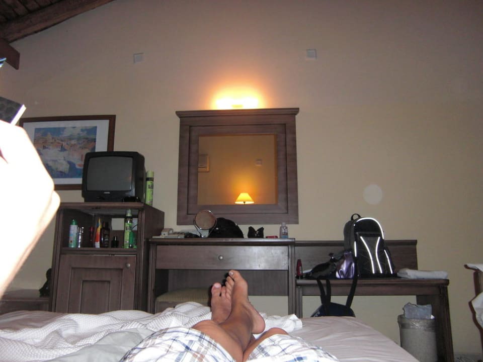 Blick vom Bett aus Green Paradise Beach Hotel