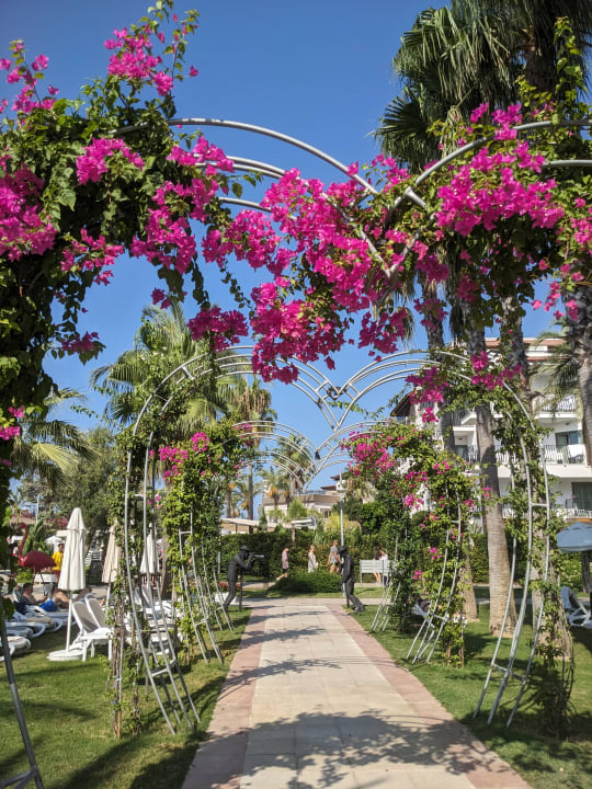 Gartenanlage Belek Beach Resort Hotel