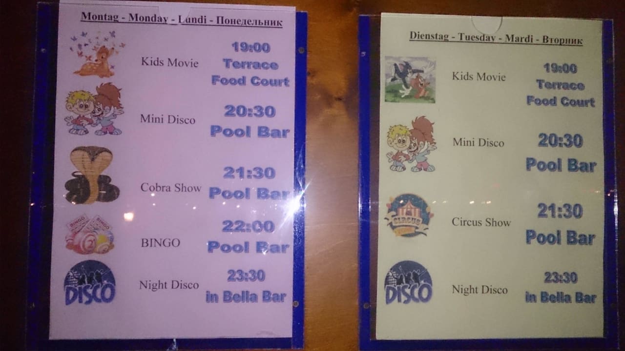 Programm Pickalbatros Dana Beach Resort - Hurghada