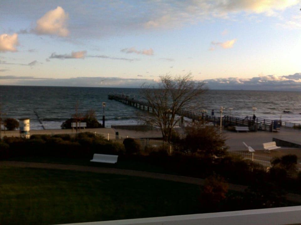Blick auf die Ostsee vom Balkon A-ROSA Ostseehotel Kühlungsborn