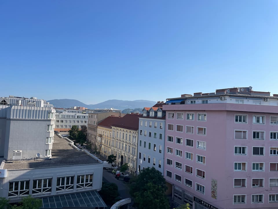 Ausblick Radisson Hotel Graz