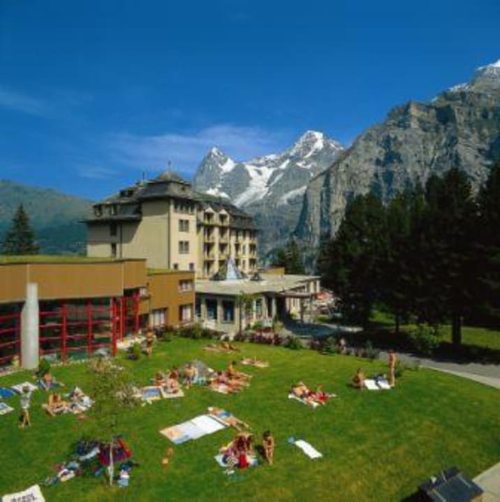 Aussenansicht Palace Hotel Mürren