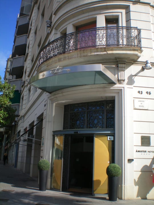 Ein Eckhotel, besonders schön ein 07- Zimmer!!! Sercotel Amister Art Hotel Barcelona