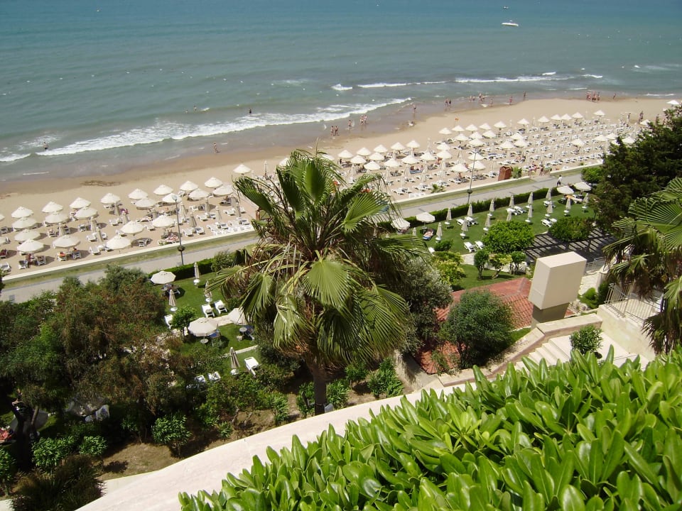 Garten Übergang Strand Melas Resort Hotel