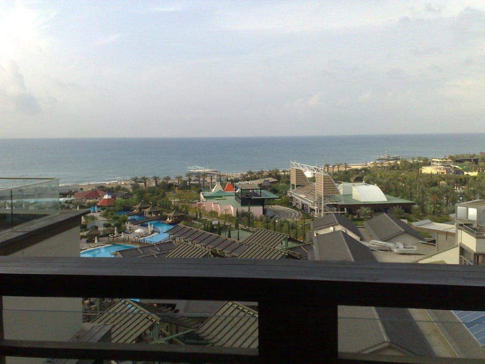 Ausblick vom Balkon Limak Lara Deluxe Hotel & Resort