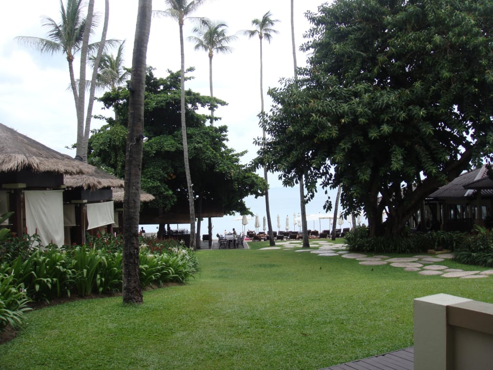 Ausblick aus unserem Zimmer Impiana Resort Chaweng Noi