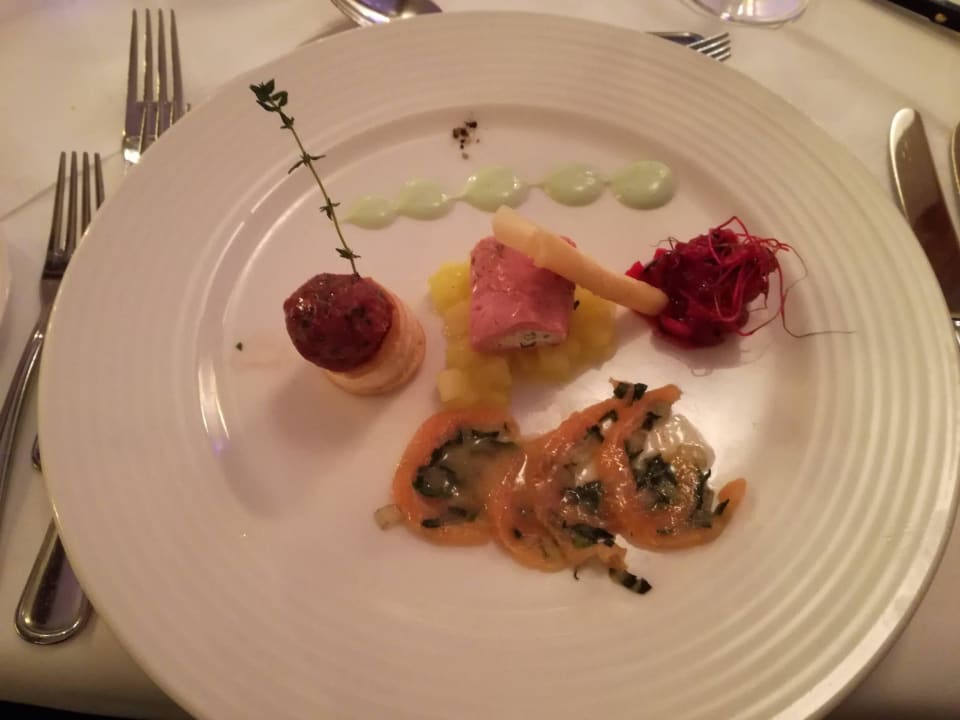 Vorspeise Galamenü Sporthotel Wagrain