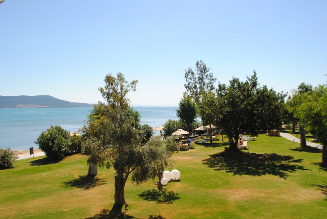 Blick auf Garten und Meer Asteria Venus Didim