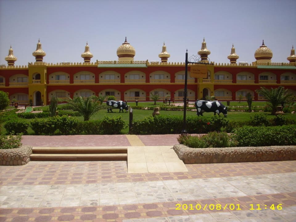 Der Neubau mittlerer Teil Pickalbatros Alf Leila Wa Leila Resort - Neverland Hurghada