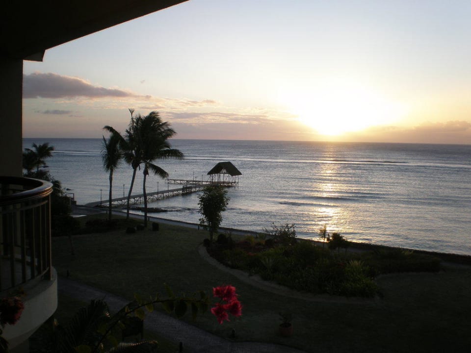 Blick vom Balkon Le Meridien Ile Maurice