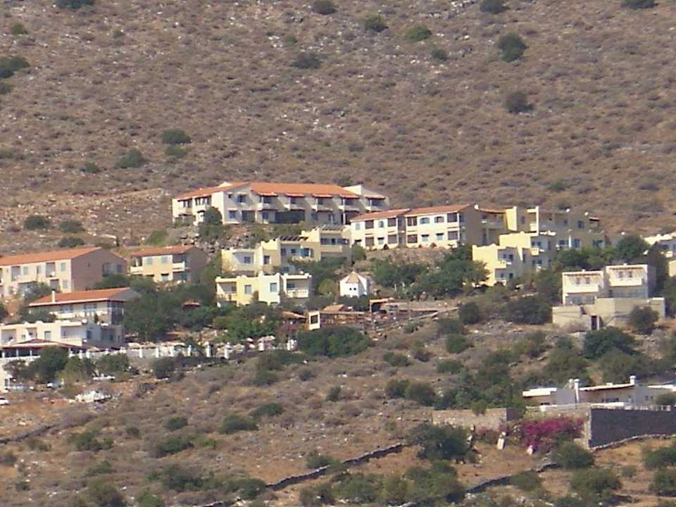 Ansicht auf das Hotel Elounda Residence Resort & Waterpark