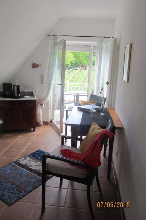 Appartment 2 Essecke u. Balkon Wein-gut-Hotel Landhaus Christmann