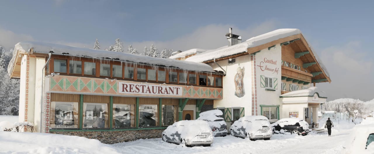 Ellmauer Hof im Winter Gasthof Ellmauer Hof