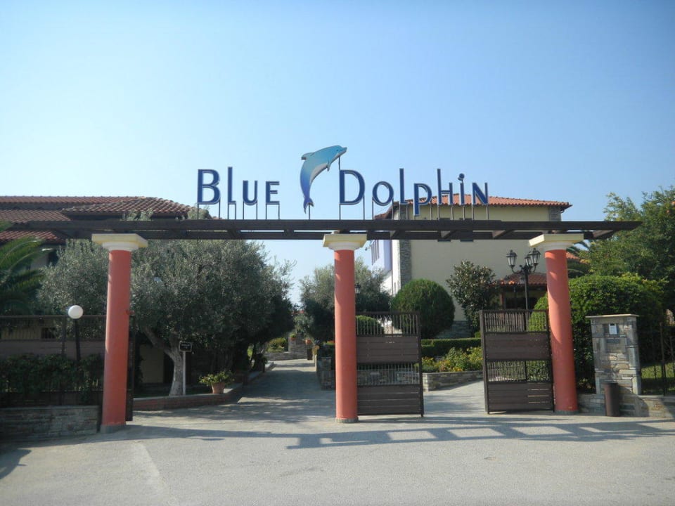 Eingangstor Blue Dolphin Resort Hotel