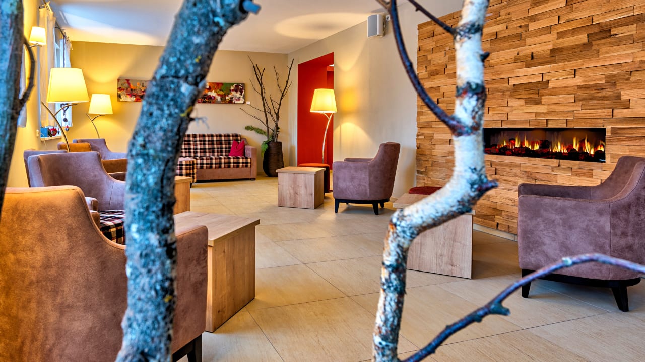 Lobby Hotel & Pension Traumblick