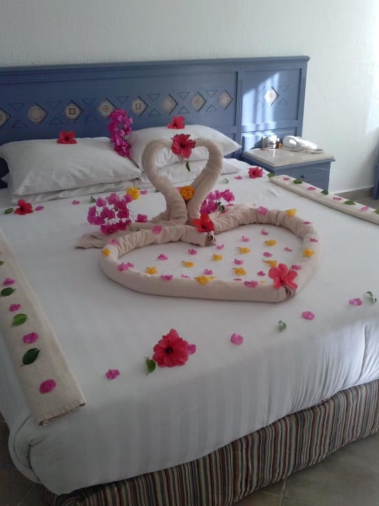 Wystrój pokoju zorganizowany przez Angelikę SUNRISE Royal Makadi Resort