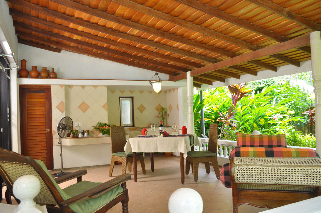 Terrasse Comfort - Bungalow Nr 4 Ayubowan Swiss Lanka Bungalow Resort