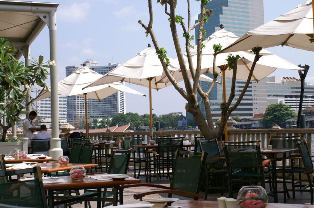 Hotelterrasse Hotel The Peninsula Bangkok