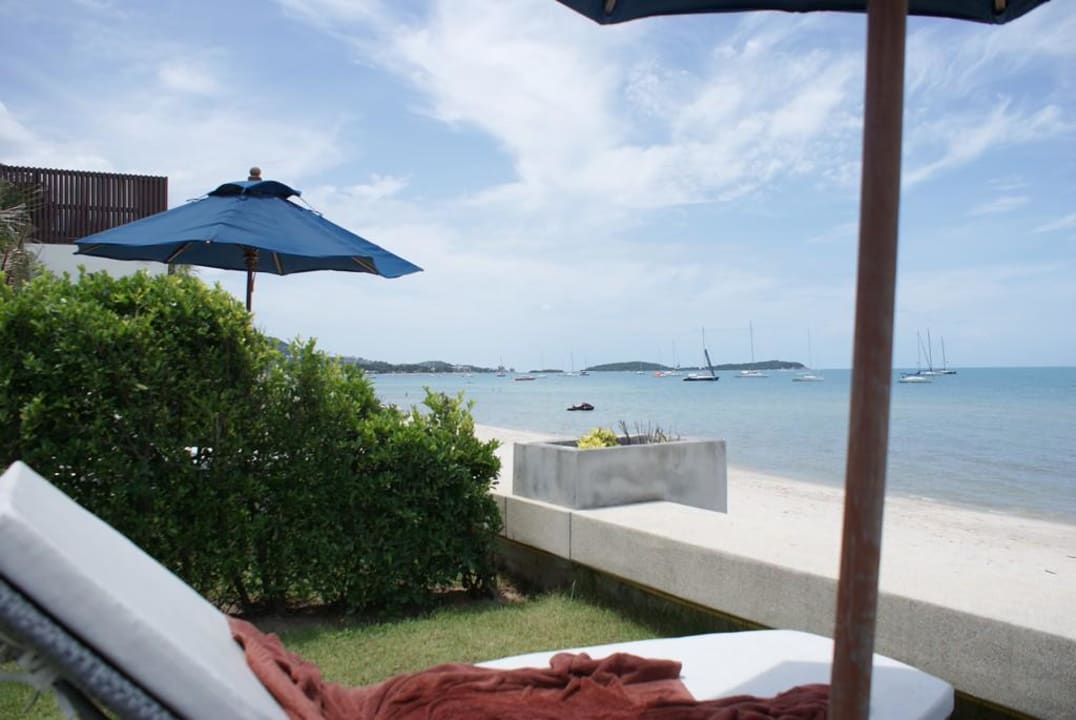 Ausblick von der Ocean Pool Vila Samui Resotel Beach Resort