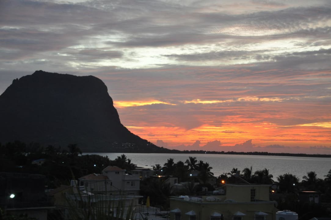 Sonnenuntergang Villa Seewoo