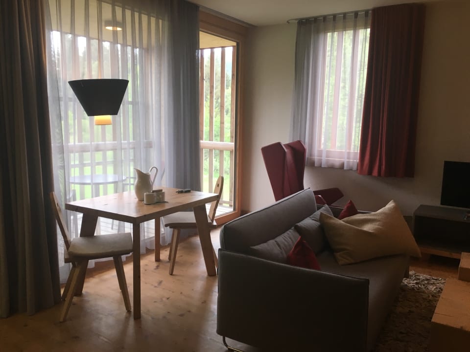 Wohnzimmer Chalet Hotel Oberstdorf