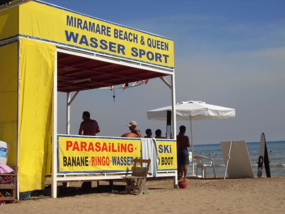 Sportangebot direkt am Miramare-Strand Miramare Queen Hotel