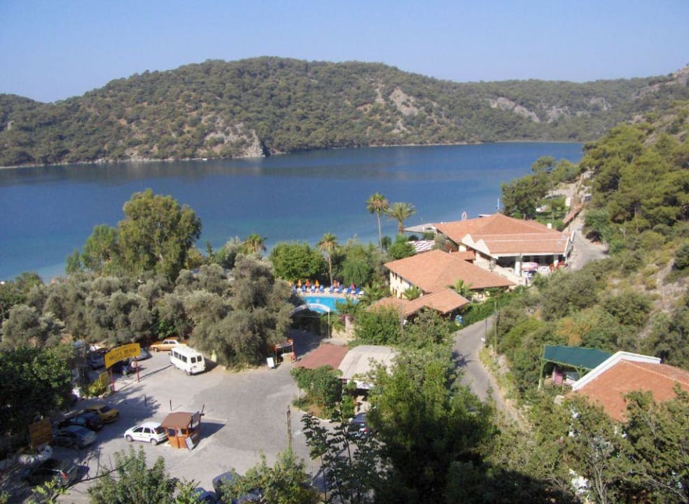 Aussicht vom Frühstücksraum Hotel Meri