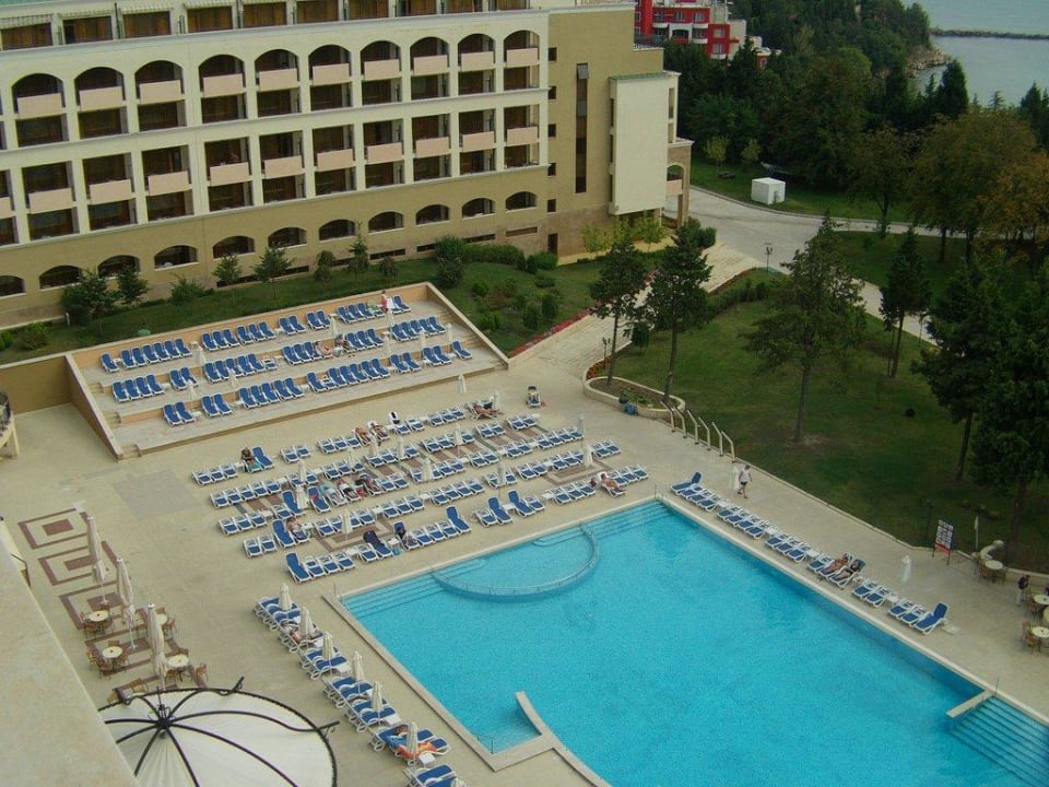 Blick vom Balkon Zimmer 716 Sol Nessebar Palace