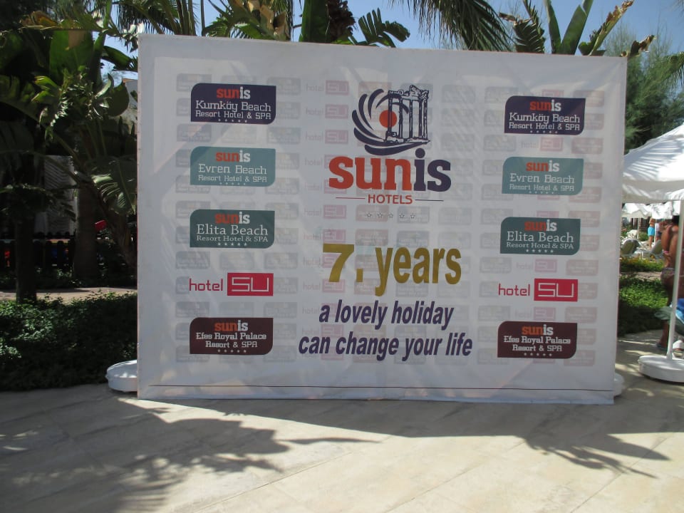 7 Jahre Evren Sunis Evren Beach Resort Hotel & Spa