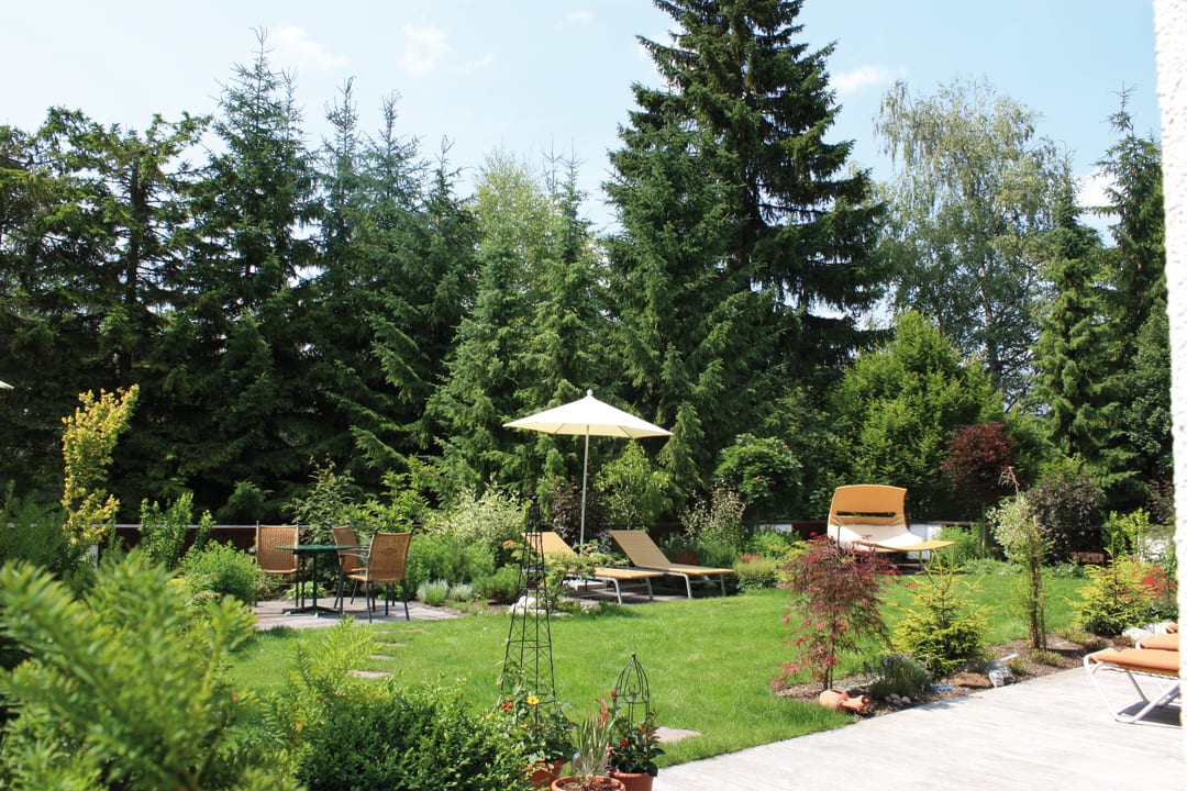 Gartenanlage Hotel Garni St. Georg