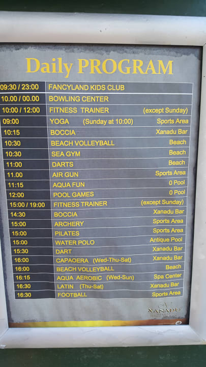 Sport & Freizeit Xanadu Resort Hotel